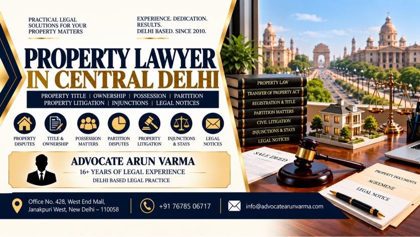 Property Lawyer in Central Delhi