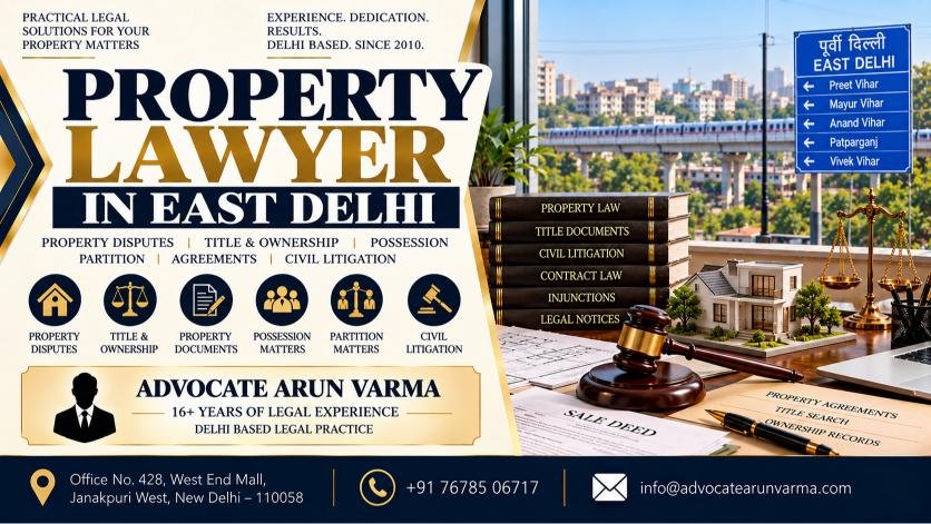 Property Lawyer in East Delhi
