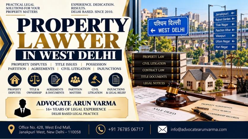 Property Lawyer in West Delhi