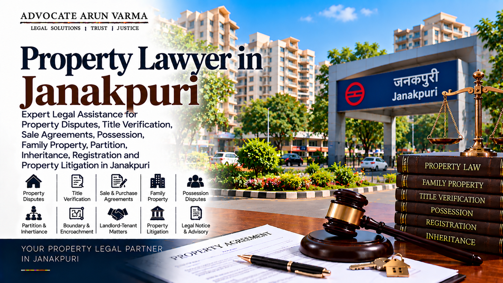 Property lawyer in Janakpuri