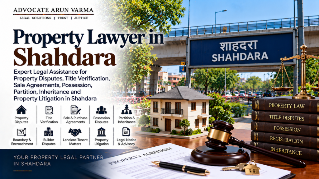 Property lawyer in Shahdara