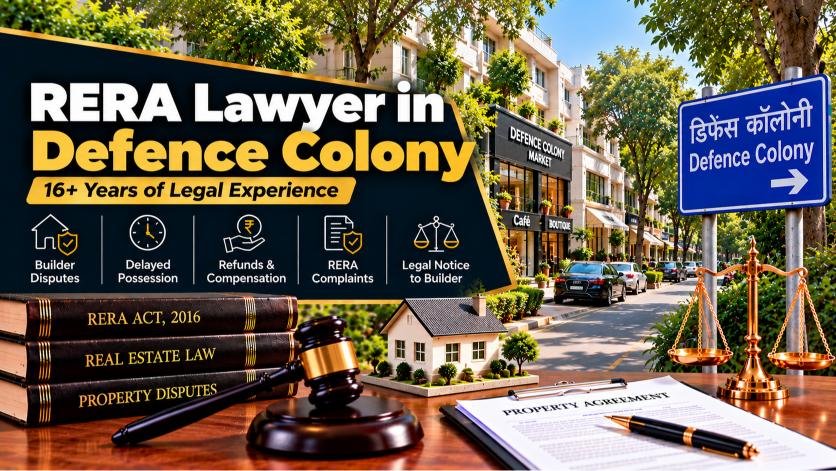 RERA Lawyer in Defence Colony