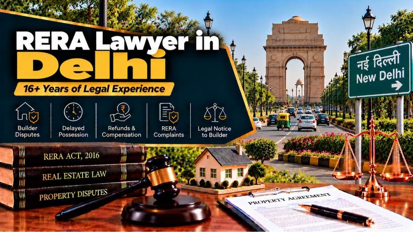 RERA Lawyer in Delhi