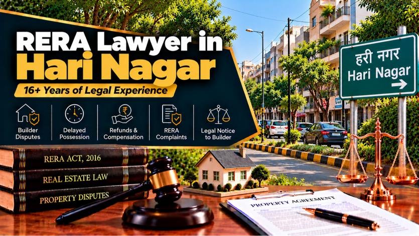 RERA Lawyer in Hari Nagar