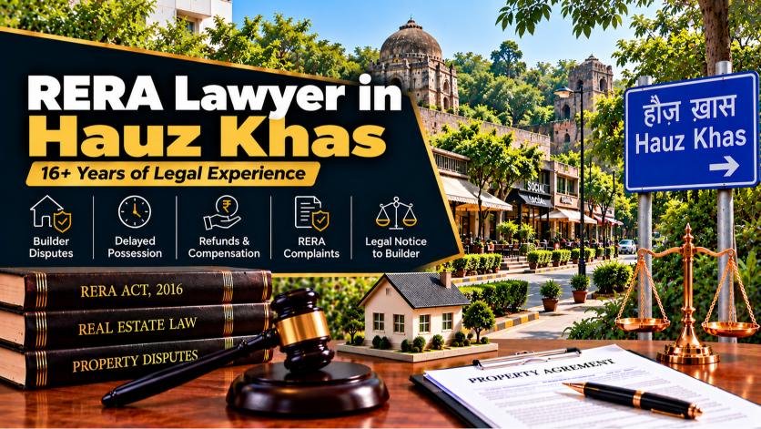 RERA Lawyer in Hauz Khas