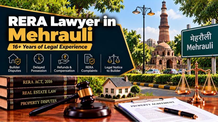 RERA Lawyer in Mehrauli
