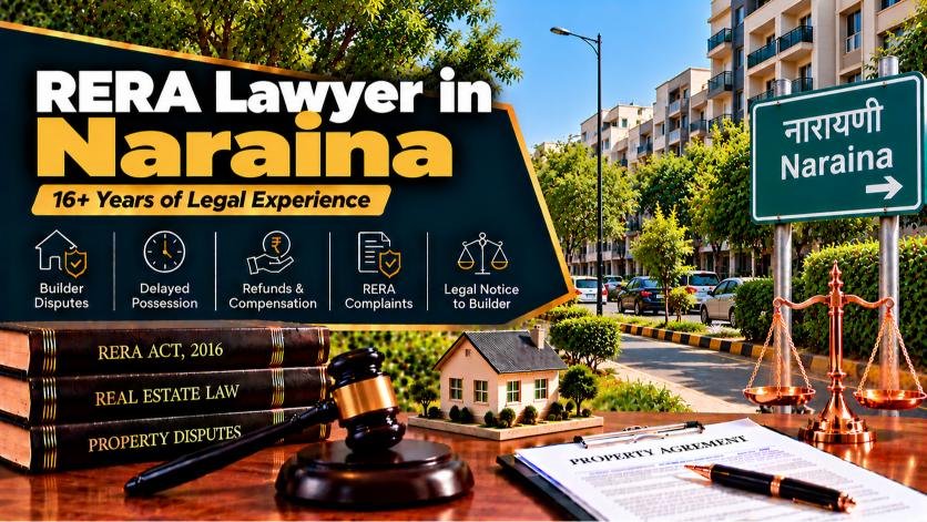 RERA Lawyer in Naraina