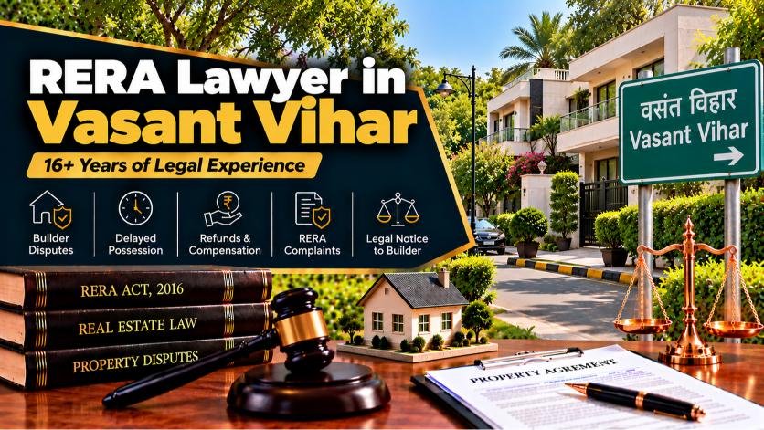 RERA Lawyer in Vasant Vihar