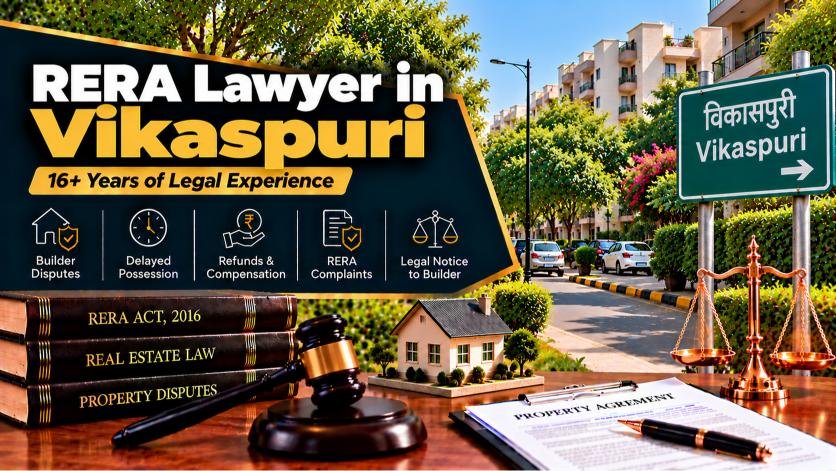RERA Lawyer in Vikaspuri